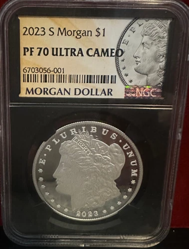 2023-S Proof $1 Morgan Dollar NGC PF70 Ultra Cameo