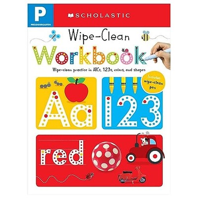 Pre-K Wipe-Clean Workbook: Scholastic Ea..., Scholastic