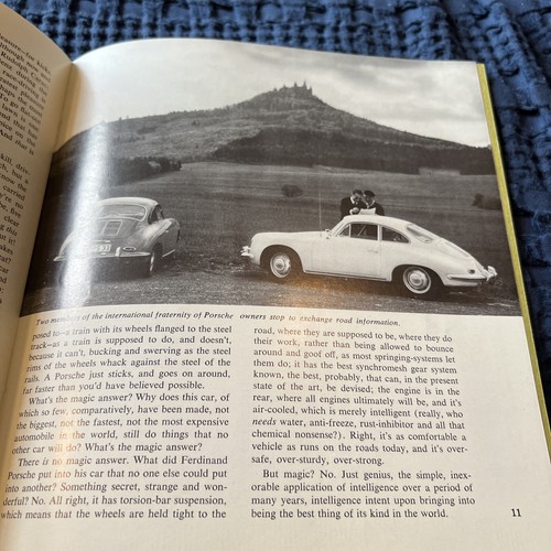 1964 Porsche 356 C "The Porsche Story" Showroom Advertising Sales Brochure Spec - Picture 13 of 16