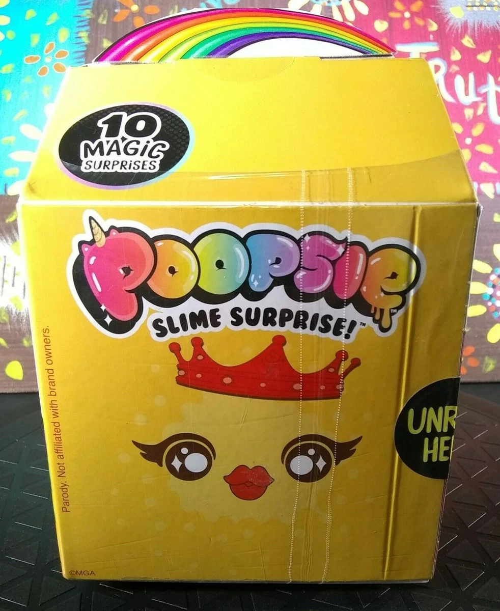 Poopsie Slime Surprise Drop 4 Fast Food with Two D.I.Y. Slimes, Multicolor  slime