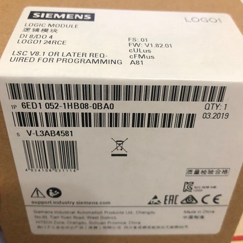NEW SIEMENS 6ED1052-1HB08-0BA0 Logic Module - Picture 2 of 4