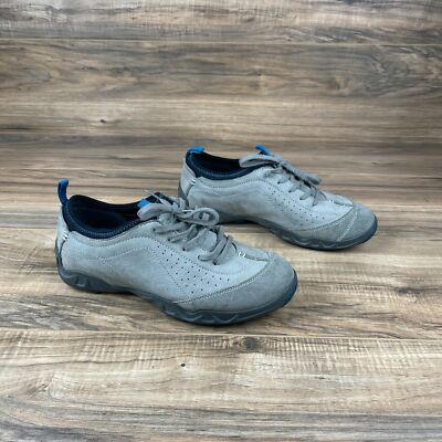 Ecco Sierra 851603-54989 Women's Gray Suede Athletic Running Shoes Size US 9-9.5