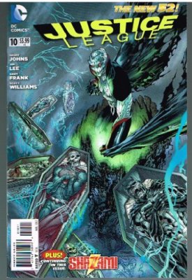 JUSTICE LEAGUE # 10 DC COMIC (AUG 2012) THE NEW 52 SERIES NM 1ST PRINT ...