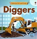 Usborne Lift and Look Diggers (Lift-and-look Board Books) by Felicity Brooks
