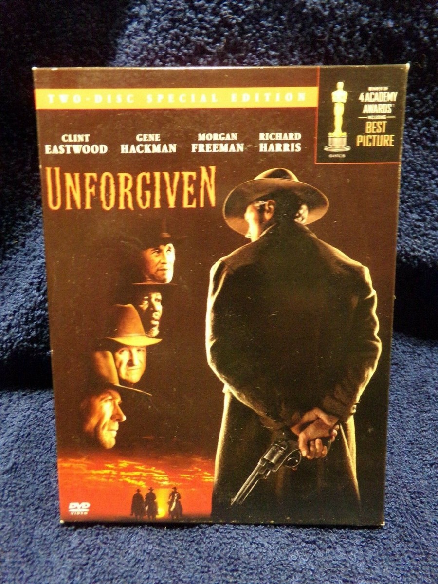 Unforgiven DVD, Clint Eastwood, Gene Hackman, Morgan Freeman Unforgiven DVD, Clint Eastwood, Gene Hackman, Morgan Freeman
