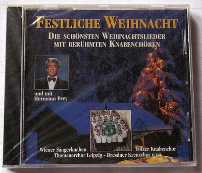 TOP NEU&OVP CD Festliche Weihnacht mit berühmten Knabenchören und Hermann Prey
