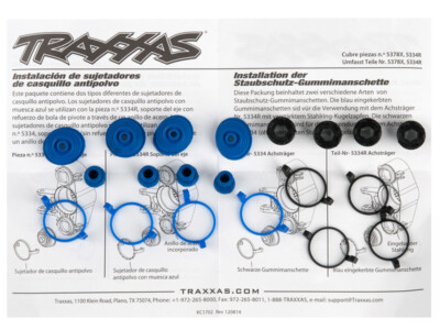 Traxxas Pivot Ball Caps (4) Staubschutz Revo TRX5378X