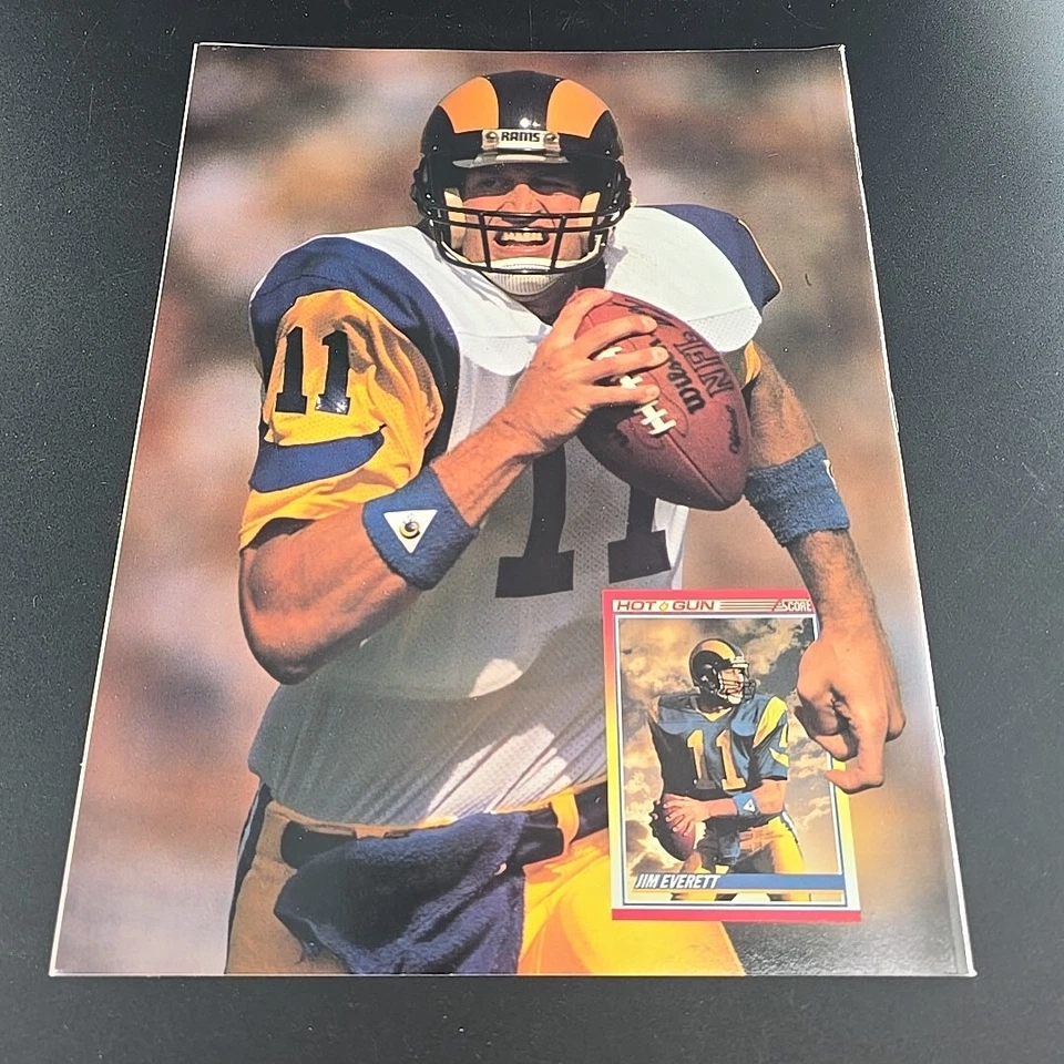 Beckett Monthly Jerry Rice / Jim Everett Oct 1990 # 7 Price Guide - Image 3 of 3