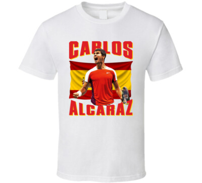 Carlos Alcaraz Spain Flag T Shirt