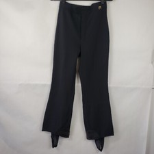 Vintage Roffe Jett Pant Stirrup Ski Pant Black Women's Size 10