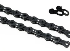 PYC Hollow-Pin 10 Speed Road MTB Cycle Bike Chains 116L only 258g DLC Black