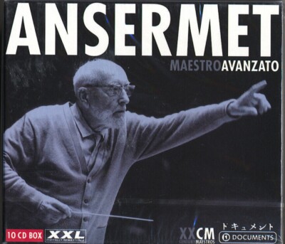 MF　　アンセルメ　Ansermet Maestro Avanzato　10CD Ernest Ansermet 'Ansermet: Maestro Avanzato' Documents 10-CD Box