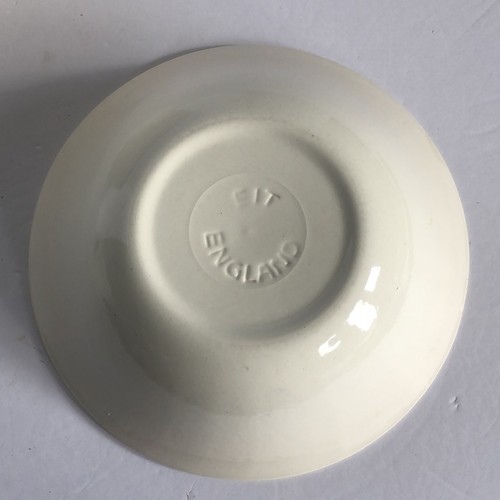 Vintage H Aynsley Co Copenhagen Cereal Bowls 6 .5" Ironstone England Set 8 - Picture 17 of 24