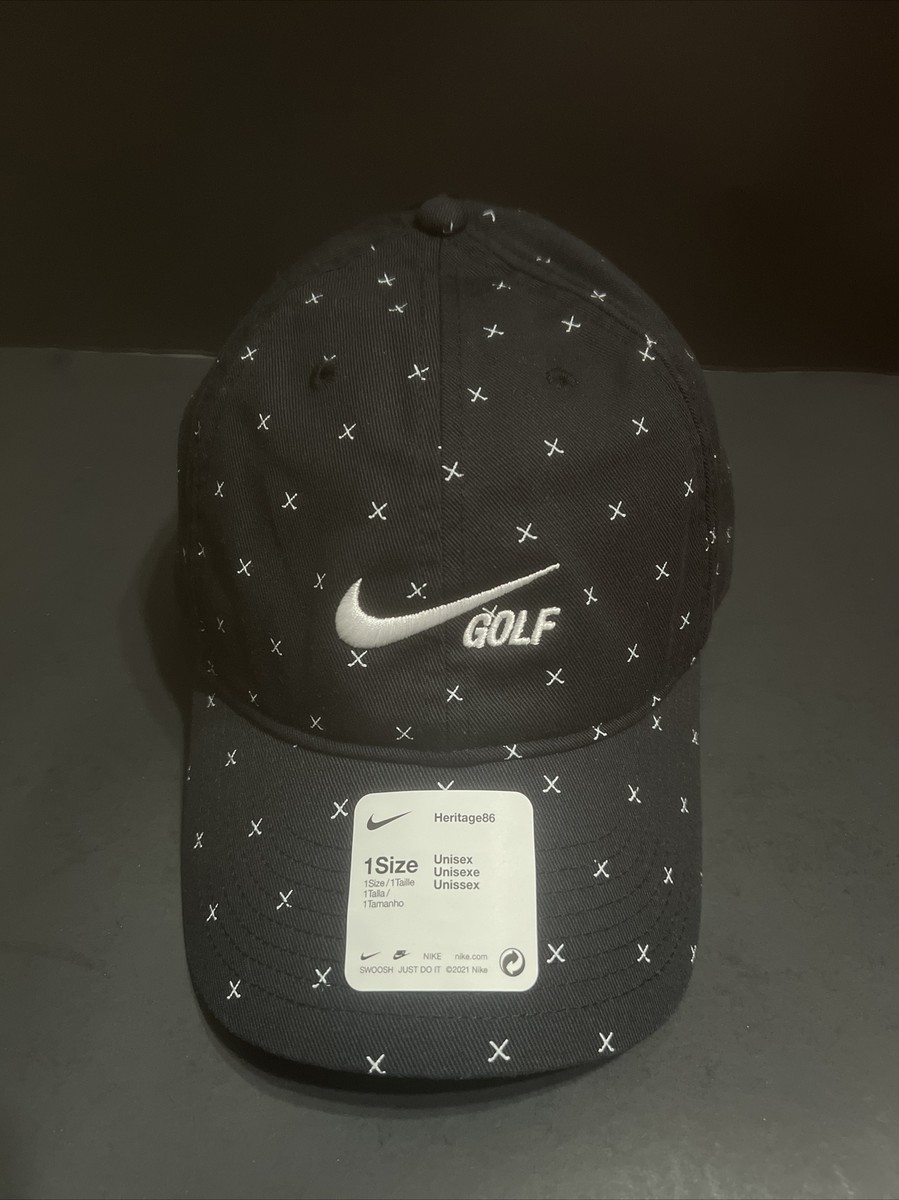 NIKE HERITAGE86 WASHED CLUB GOLF CAP ADULT UNISEX Sz [DA3388-010