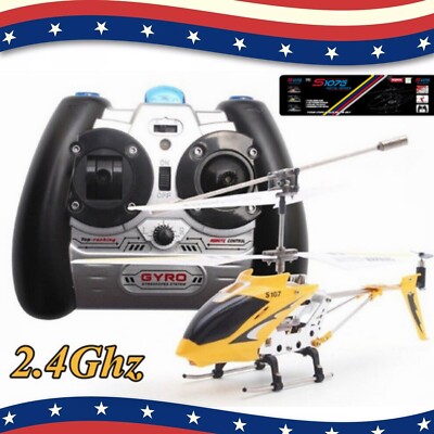 RC Syma S107G 3.5CH Helicopter Remote Control S107 Metal Mini Aircraft GYRO Gift