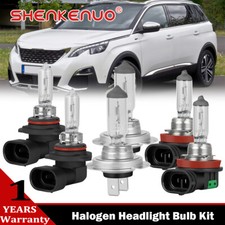 For Peugeot 5008 2019 3400K Halogen Headlight Hight Low Beam Bulbs Kit