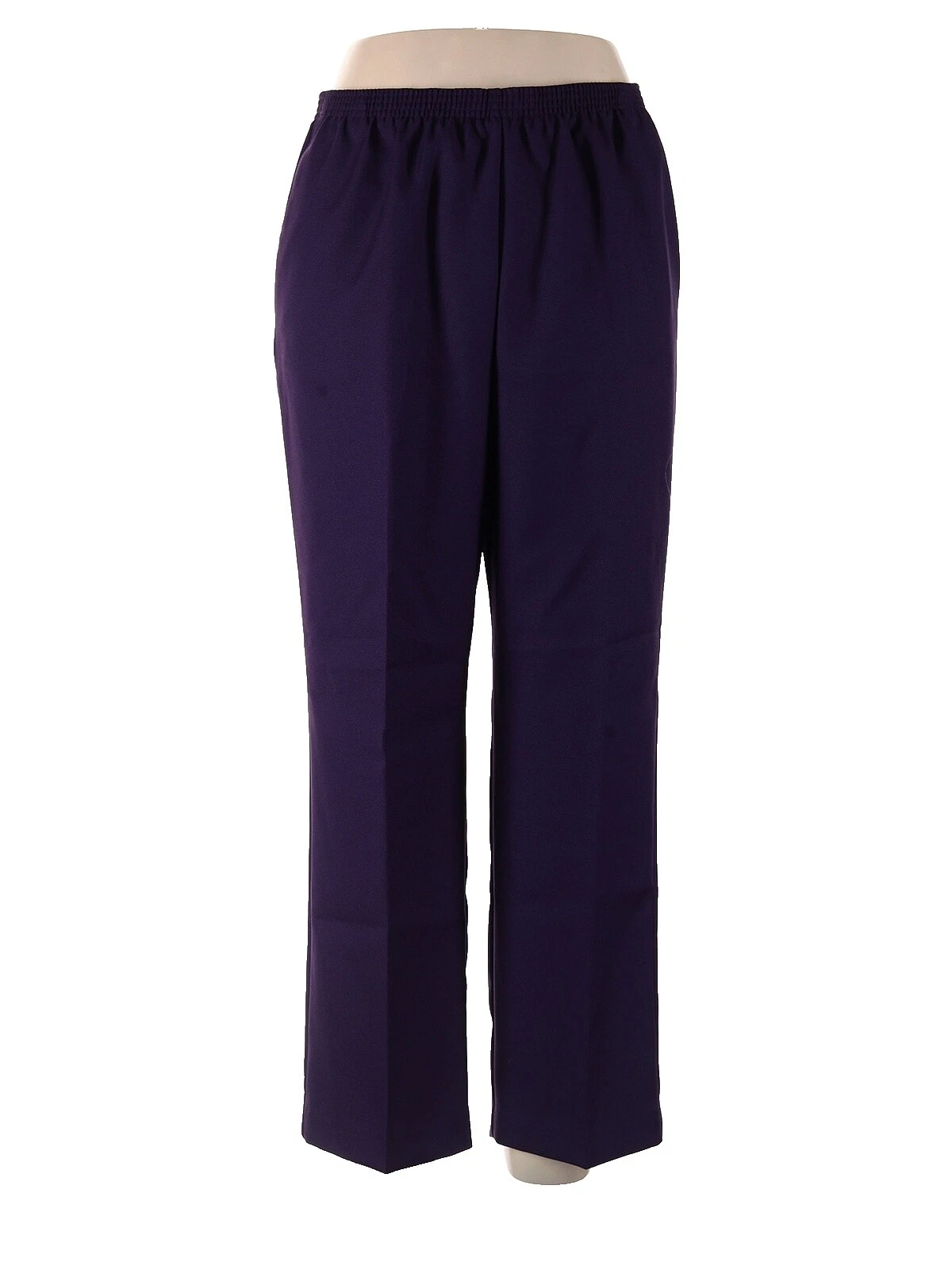 Alfred Dunner Polyester Regular Size 14 Pants for Women