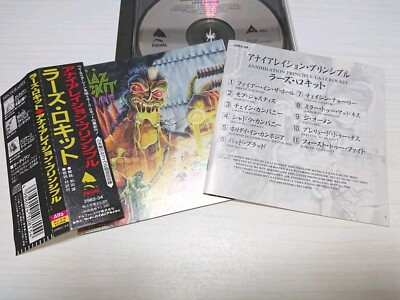 LAAZ ROCKIT - ANNIHILATION PRINCIPLE JAPAN CD OBI PROMO rare