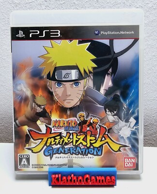 PS3 Naruto Shippuden: Ultimate Ninja Storm Generations OVP+Anl. JAPAN C8884