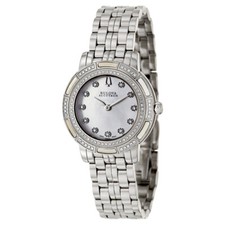 Bulova Accutron Women's 'pemberton' Stainless Steel Swiss Quartz Watch 63r139