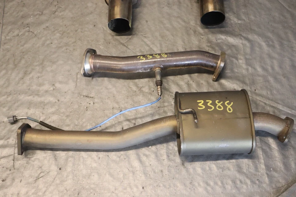 Honda S2000 AP1 F20C 2002 2,0 L HKS DOBLE CATBACK SISTEMA DE ESCAPE CONJUNTO #3388 Foto 3 de 4