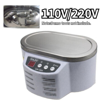 Jewelry Glasses Watch Ultrasound Ultrasonic Cleaning Bath Machine Cleaner New