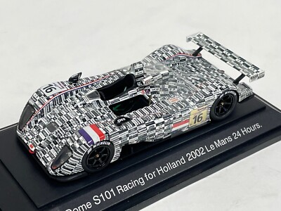 1/43 Ebbro Dome S101 #16 Racing for Holland 2002 24 Hours of LeMans #447 TN370