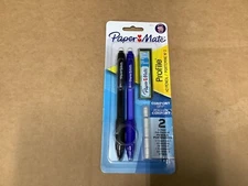 Paper Mate Profile Mech Mechanical Pencil Set, 0.7 mm #2 Pencil Lead, 2 Count