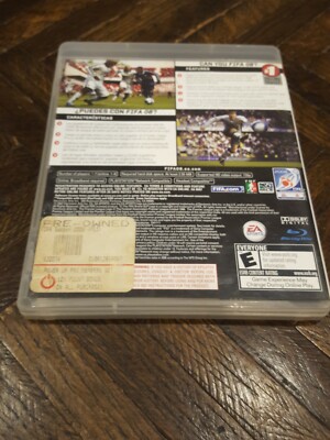 FIFA Soccer 08 (Sony PlayStation 3, 2007) NO DISC REPLACEMENT CASE