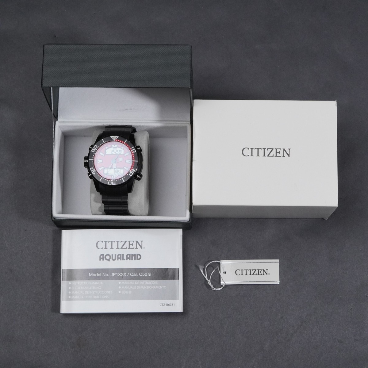 Watch Citizen Aqualand Manuale Citizen C500 Citizen Aqualand Dive