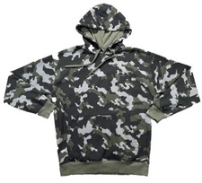 Under Armour Men's Rival Fleece Camo Hoodie Sweatshirt Small Black Coldgear Logo