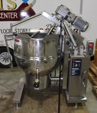 GROEN T/60 60 GAL. TILTING COOKER MIXER STEAM KETTLE HARDLY USED 2013
