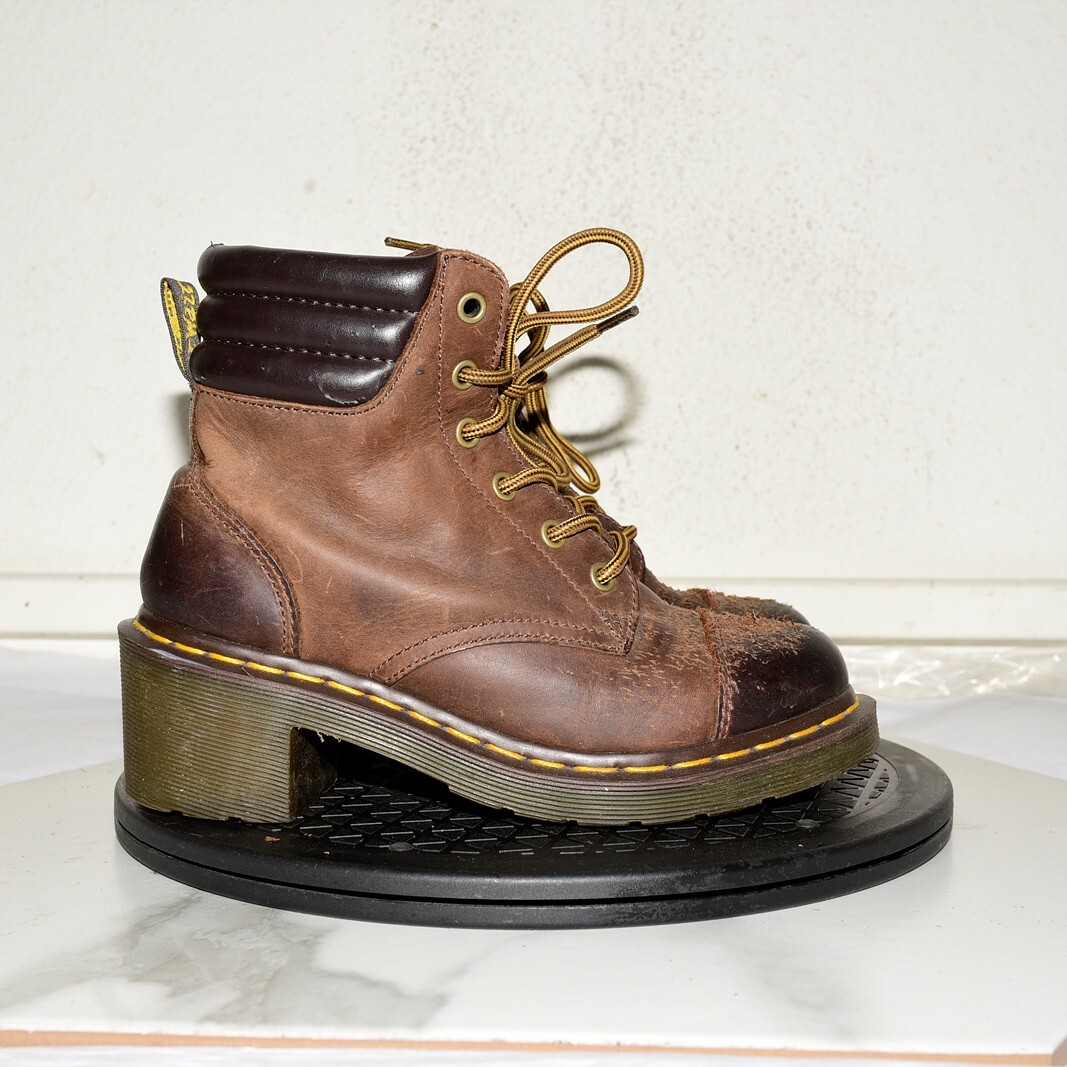 Dr. Martens Alexandra Cap Toe Ankle Boots Women US 6 / UK 4 | eBay