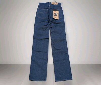 NOS Sedgefield Do Nothing 14 Oz 1970's Made in U.S.A. Denim Jeans NWT  27 X 34