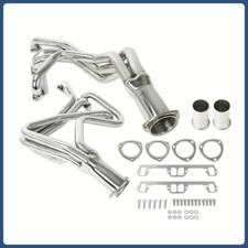 Stainless Exhaust Headers Fits 1972-1991 Pair 4-1 Dodge Chrysler 318 340 360