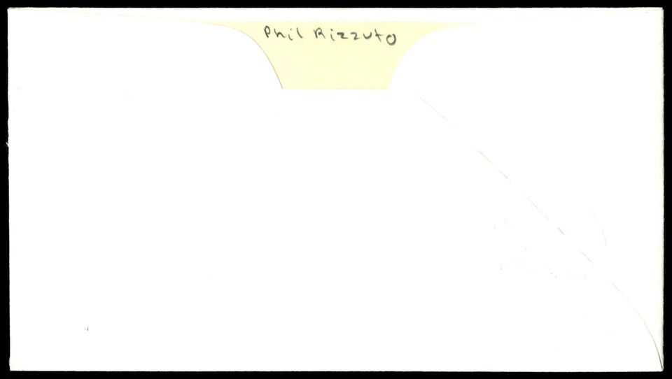 Phil Rizzuto Signed 1st Day FDC JSA w/COA '69 Cachet MLB #10 NY Yankees HOF '94! - Image 2 of 3