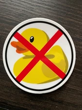 Don’t Duck My Jeep (Wrangler) Vinyl Sticker by Diamondback Designs