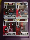 Funko Pop! Vinyl: Marvel Deadpool Lot of 4.