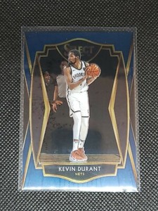 2020-21 Panini Select KEVIN DURANT #101 PREMIER LEVEL RETAIL BLUE Nets