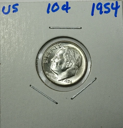 1954 Roosevelt Dime   Choice to Gem Uncirculated