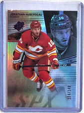 2022-23 Upper Deck SPX Hockey Jonathan Huberdeau SPX Colored Holofoil 124/149