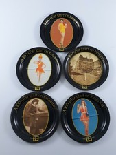 1980 EASTMAN KODAK SET OF 5 - 100 YEAR START ON TOMORROW ADVERTISING COASTERS