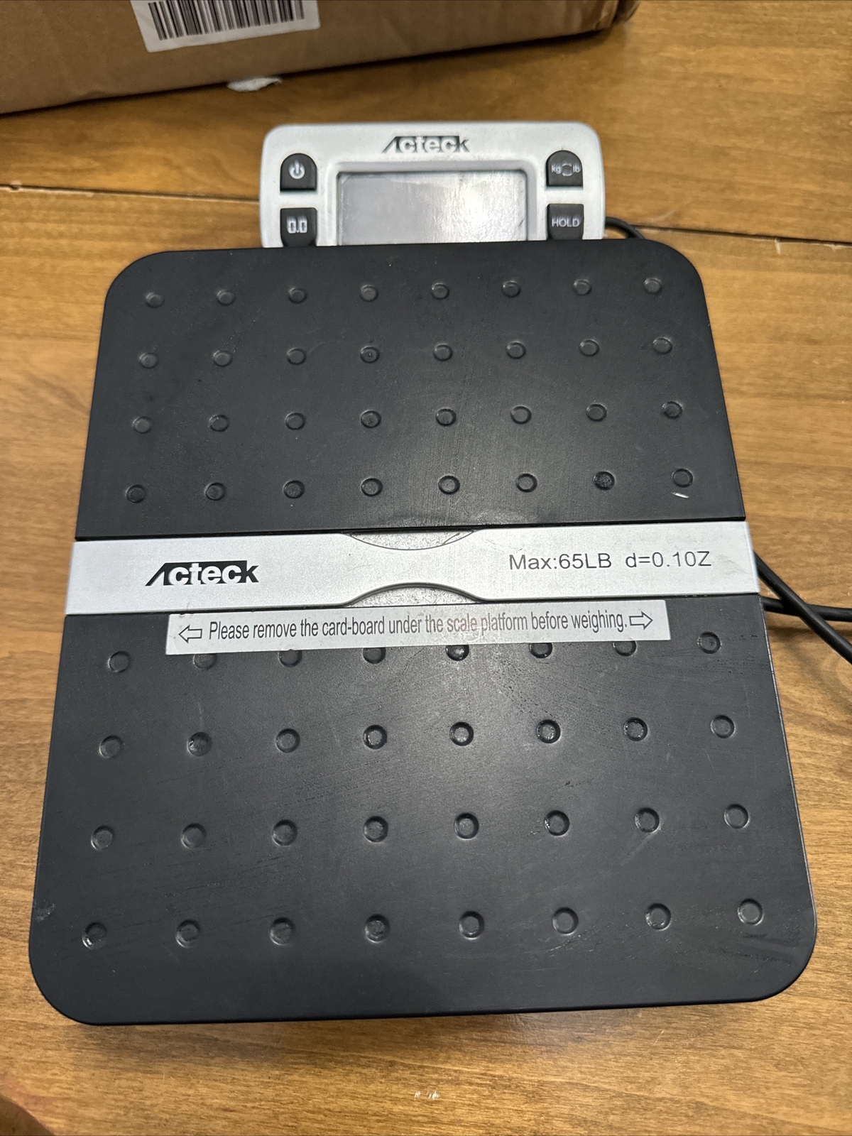Acteck W858065LB Ship Pro Digital Shipping Postal Scale Black