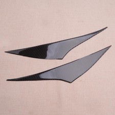 2x Auto Scheinwerfer Blenden Augenbrauen Abdeckung für Mazda 3 Axela 14-16 siy