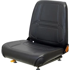 Fits Terramite T5C Loader/Backhoe Seat Assembly - Black Vinyl