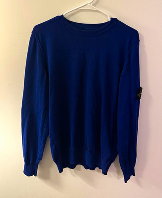 Stone Island Soft Cotton Crew Neck Knit SS22 Size L