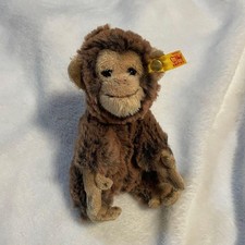 Steiff Monkey Plush Keychain Steiff Keyring