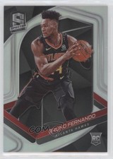 2019-20 Panini Spectra Rookies Silver Prizm Bruno Fernando #130 rq8