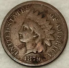 1879 Indian Head Cent Penny 1C - Grade - VG/F - #14565