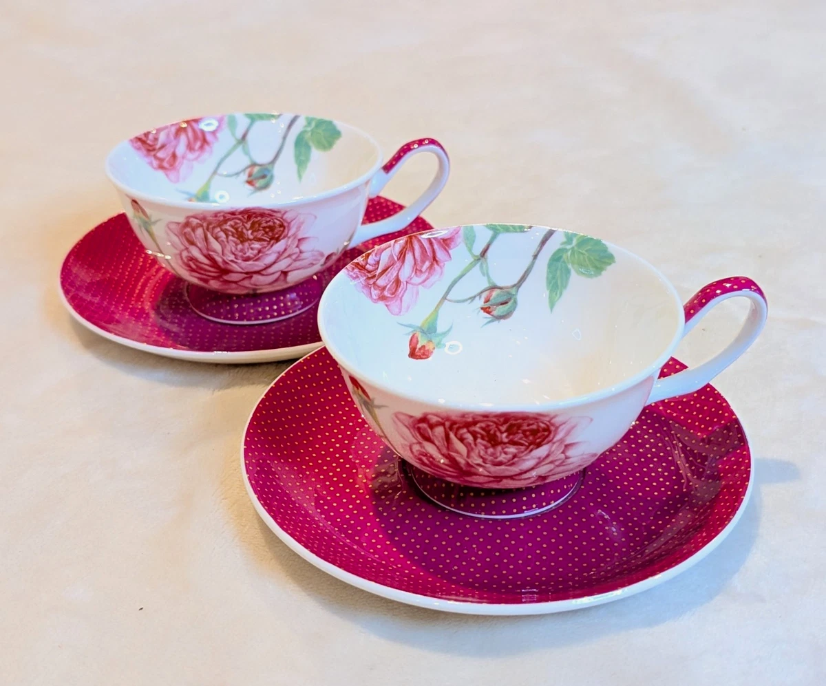Bone China White Tea Cups & Saucer Sets for sale | eBay